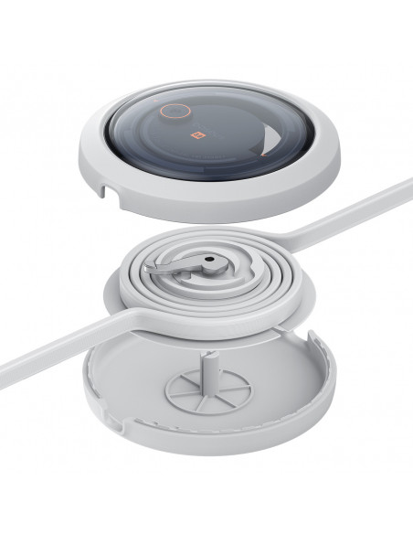 
3in1 universalus ištraukiamas laidas USB-C - Lightning / USB-C / Micro USB 100W 1.1m - baltas
