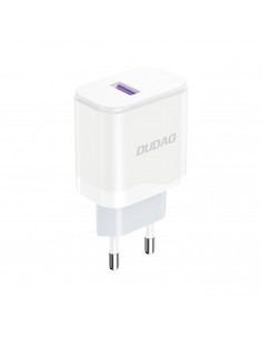 
18 W USB-A telefono įkroviklis – baltas
