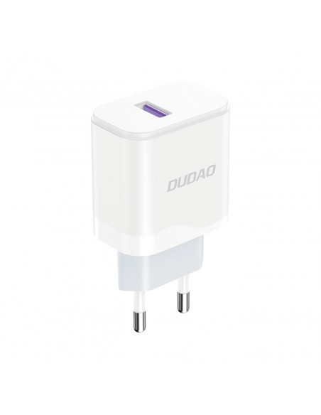 
18 W USB-A telefono įkroviklis – baltas
