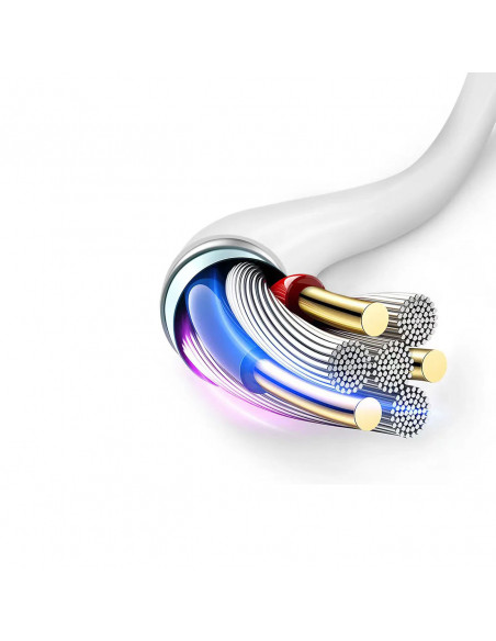 
18 W USB-A telefono įkroviklis – baltas
