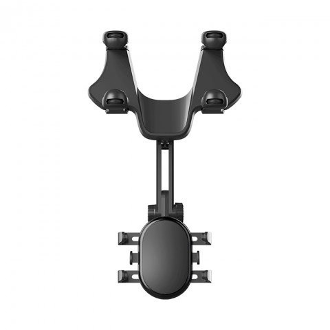 
Automobilinis telefono laikiklis galinio vaizdo veidrodėliui, 18 cm alkūnė - juodas
