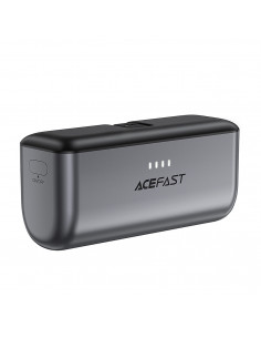 
MINI išorinė baterija 5000mAh telefonui USB-C PD 20W - juoda
