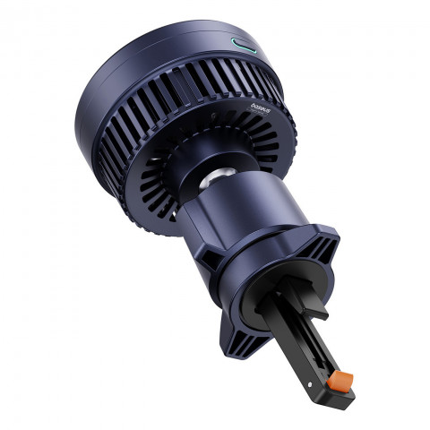 
„MagPro“ automobilio laikiklis į oro angą su „Qi2.0“ 15 W belaidžiu įkrovikliu – juodas
