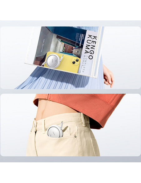 
„Free2Pull“ ištraukiamas USB-C laidas – „iPhone Lightning“ 20 W 1 m – baltas
