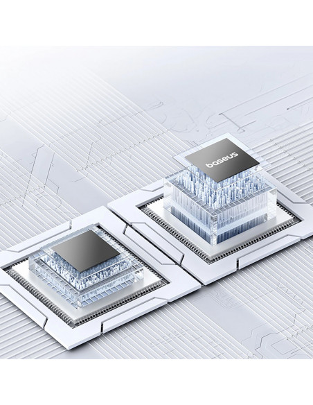 
„Free2Pull“ ištraukiamas USB-C laidas – „iPhone Lightning“ 20 W 1 m – baltas
