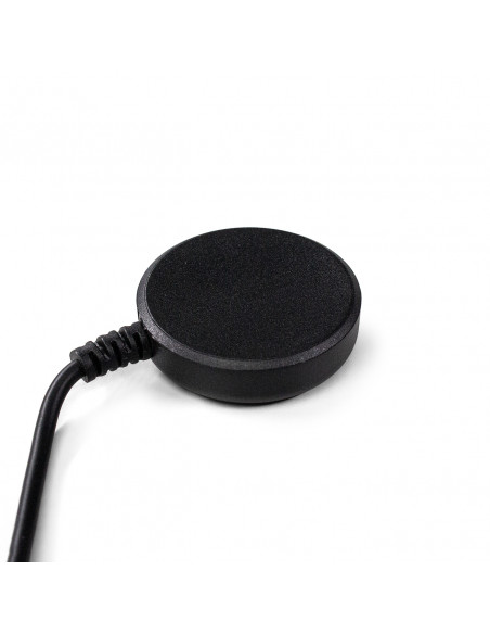 
Indukcinis įkroviklis, skirtas „Samsung Galaxy Watch“ su magnetiniu spaustuku, USB-A, 1 m - juodas
