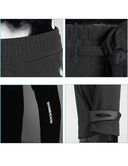 
Patrol vėjui nelaidžios sportinės kelnės dviratininkams, žygiams pėsčiomis, M dydis - juodos
