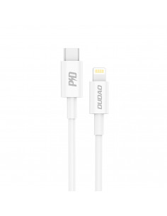 
L6X USB-C – iPhone Lightning PD 20W 1m laidas – baltas

