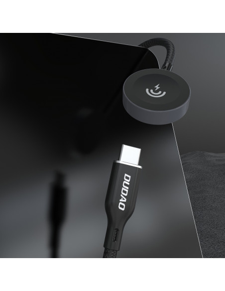 
A12C indukcinis įkroviklis „Apple Watch“ laikrodžiui, 1,2 m, juodas
