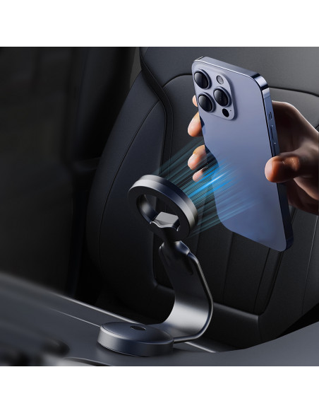 
Magnetinis telefono laikiklis automobilyje su „MagSafe“ apsauga – juodas
