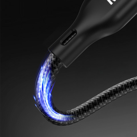 
2in1 „Apple Watch“ įkrovimo laidas + USB-C PD 60W kištukas – juodas
