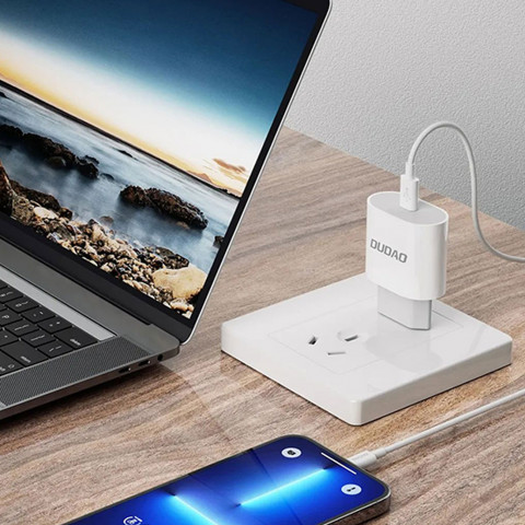 
A14EU PD 20W USB-C mažas sieninis įkroviklis – baltas
