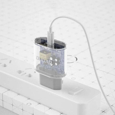 
A14EU PD 20W USB-C mažas sieninis įkroviklis – baltas
