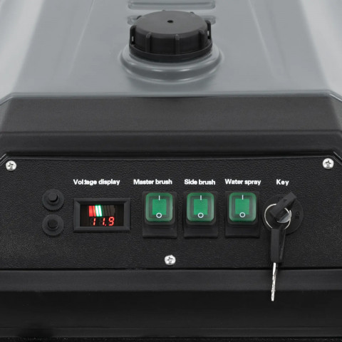 
Akumuliatorinė šlavimo mašina, 2 šepečiai, 46 cm, 4000 m2/ val.
