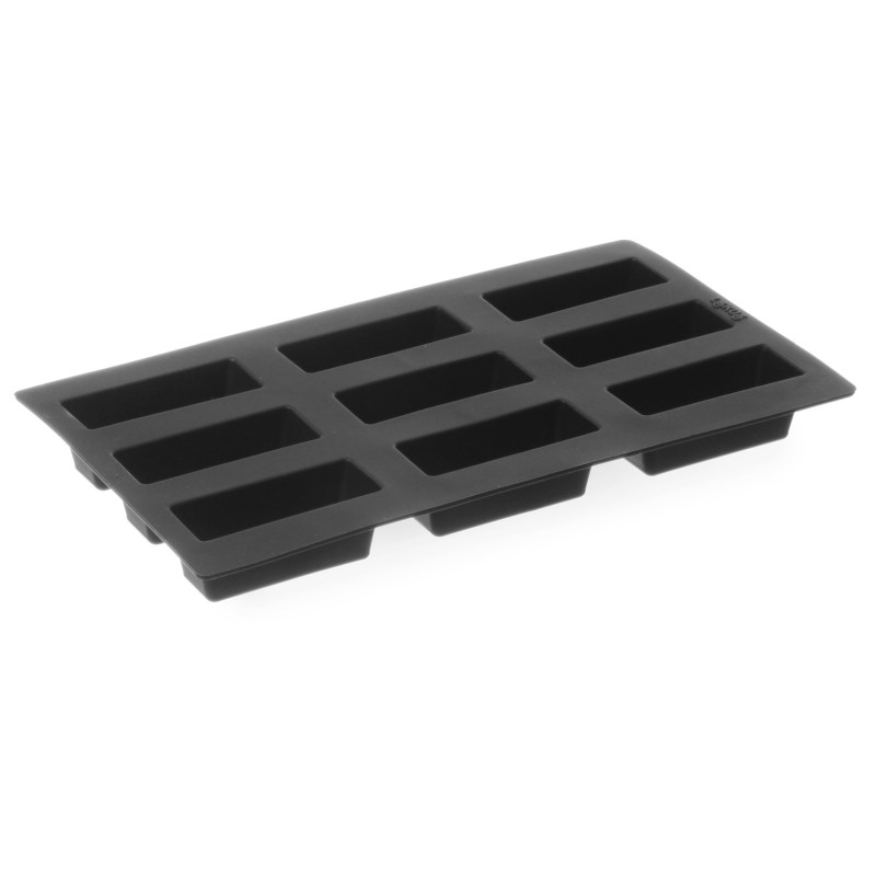 Nelipnios silikoninės formos kepimui iki 260C MINI-CAKE 176x300mm GN1/3 - Hendi 677001