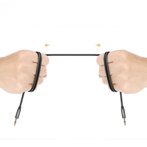 
AV119 mini lizdo garso kabelis 3,5 mm, 5 m - juodas
