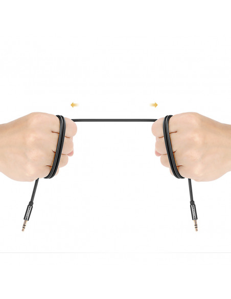 
AV119 mini lizdo garso kabelis 3,5 mm, 5 m - juodas
