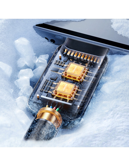 
Daugiaspalvis serijos A14 USB-C – iPhone Lightning 20W laidas 1,2 m – juodas
