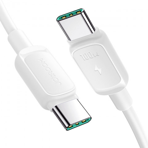 
Daugiaspalvis serijos A14 USB-C - USB-C 100W 1,2 m laidas - baltas
