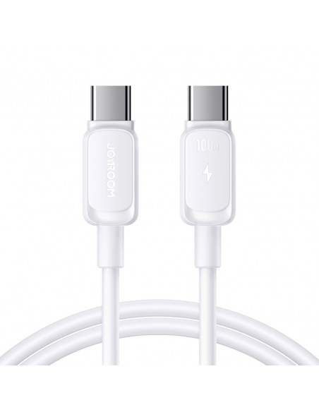 
Daugiaspalvis serijos A14 USB-C - USB-C 100W 1,2 m laidas - baltas
