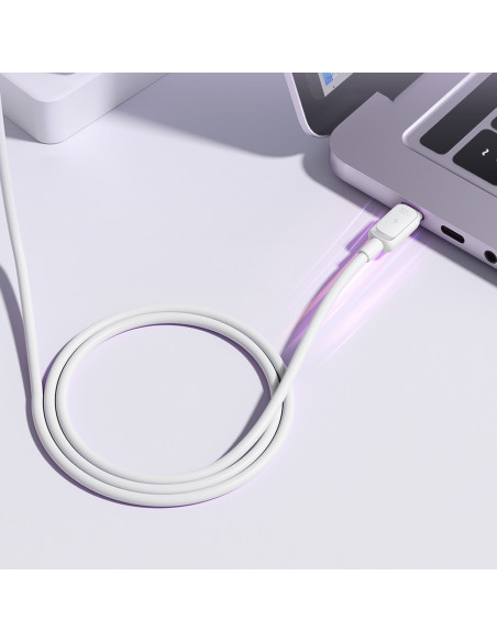 
Daugiaspalvis serijos A14 USB-C - USB-C 100W 1,2 m laidas - baltas
