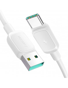 
Daugiaspalvis serijos A14 USB-A - USB-C 3A 1,2 m laidas - baltas
