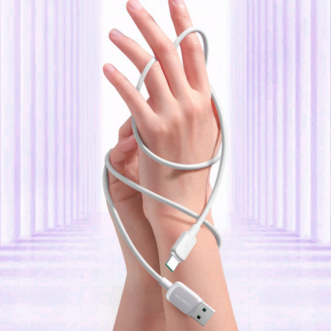 
Daugiaspalvis serijos A14 USB-A - USB-C 3A 1,2 m laidas - baltas
