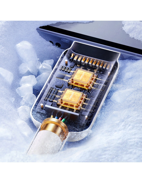 
Daugiaspalvis serijos A14 USB-A - USB-C 3A 1,2 m laidas - baltas
