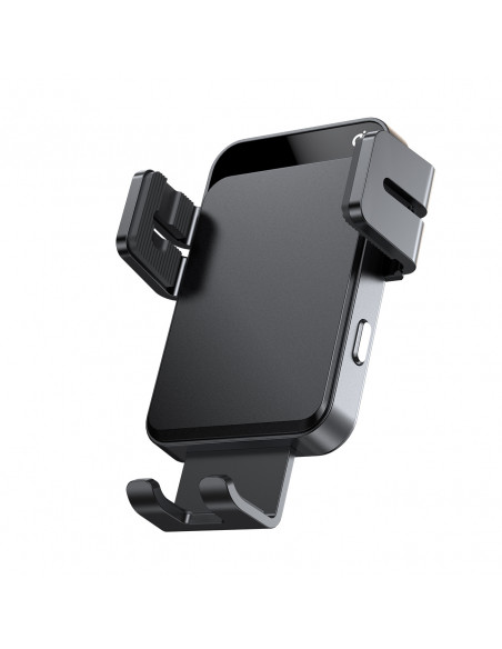 
Elektrinis laikiklis su 15 W indukciniu įkrovikliu prietaisų skydeliui - juodas
