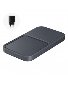 
„Samsung“ indukcinis įkroviklis 15 W - juodas + sieninis įkroviklis + laidas
