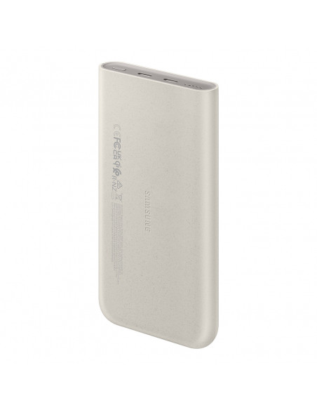 
„Samsung“ 10000mAh indukcinė išorinė baterija, 2x USB-C, 25W, SFC – smėlio spalvos
