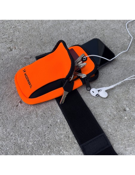 Rožinė apyrankė bėgimo telefonui