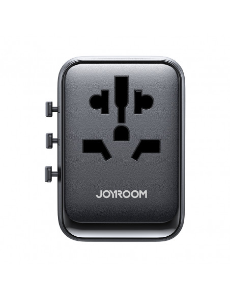 
Universalus kelioninis įkroviklis 17W ES / JAV / JK / JP / AU / CN - juodas
