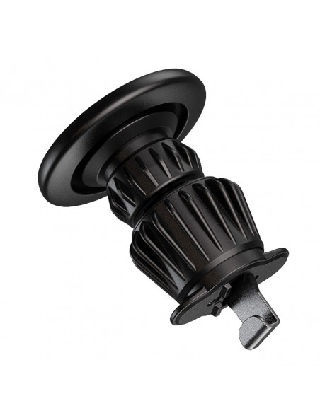 
Magnetinis telefono laikiklis automobiliui, skirtas oro išleidimo angai – juodas
