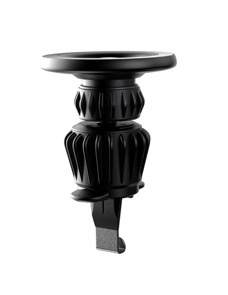 
Magnetinis telefono laikiklis automobiliui, skirtas oro išleidimo angai – juodas
