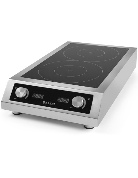 Dviguba indukcinė viryklė 2x 3500W modelis 7000 Hendi 239346 Dviguba indukcinė viryklė 2x 3500W modelis 7000 Hendi 239346