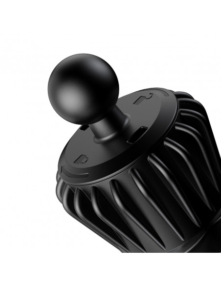 
Magnetinis telefono laikiklis automobiliui, skirtas oro išleidimo angai – juodas
