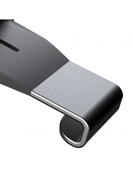 
Magnetinis telefono laikiklis automobiliui, skirtas oro išleidimo angai – juodas
