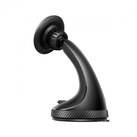 
Magnetinis telefono laikiklis automobiliui, skirtas priekiniam skydeliui – juodas
