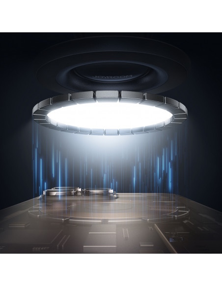 
Magnetinis telefono laikiklis automobiliui, skirtas priekiniam skydeliui – juodas
