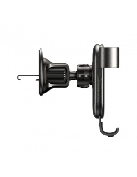 
„Gravity“ automobilio telefono laikiklis oro išleidimo angai – juodas
