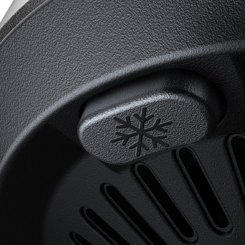 
„MagSafe“ belaidis automobilinis įkroviklio laikiklis su telefono aušinimu – juodas
