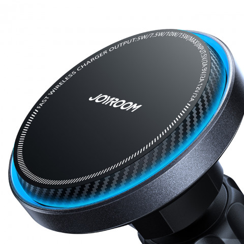 
„MagSafe“ belaidis automobilinis įkroviklio laikiklis su telefono aušinimu – juodas
