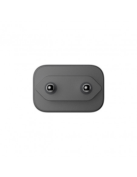 
USB-C PD QC 20W sieninis įkroviklis – juodas
