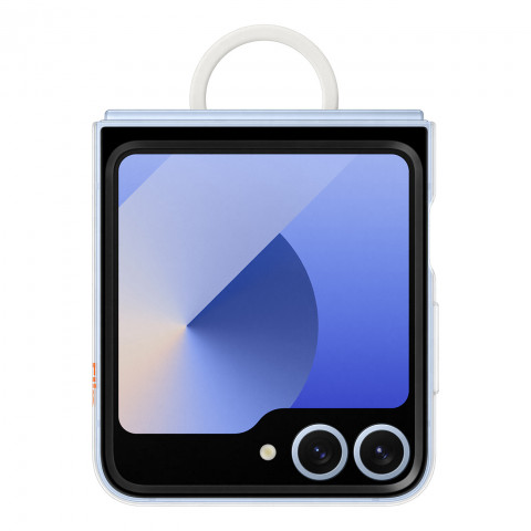 
„Samsung“ skaidrus dėklas, skirtas „Galaxy Z Flip 6“ - permatomas
