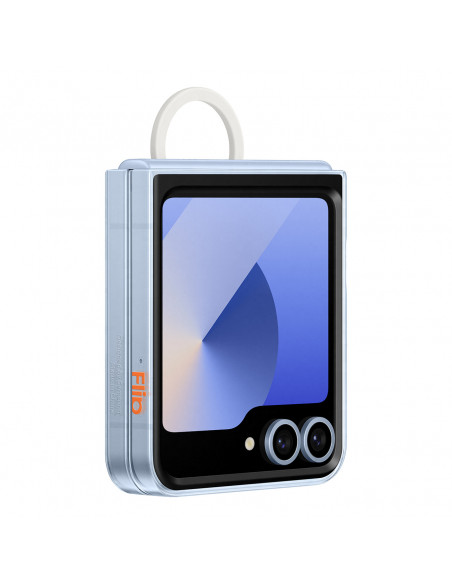 
„Samsung“ skaidrus dėklas, skirtas „Galaxy Z Flip 6“ - permatomas
