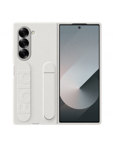 
„Samsung“ silikoninis dėklas, skirtas „Galaxy Z Fold 6“ – baltas
