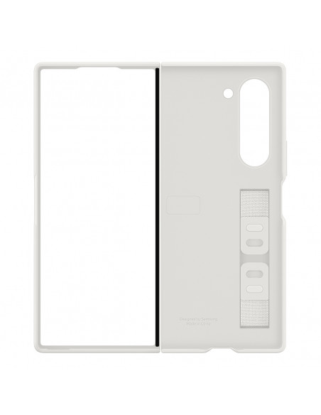 
„Samsung“ silikoninis dėklas, skirtas „Galaxy Z Fold 6“ – baltas
