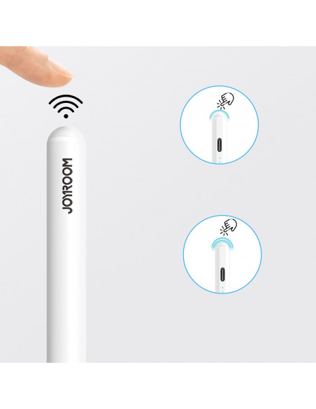 
Aktyvus rašiklis Apple iPad Pro Air Mini 130mAh USB-C - baltas
