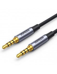 
Garso kabelis, mini lizdas 3,5 mm - mini lizdas 3,5 mm, 1 m - pilkas
